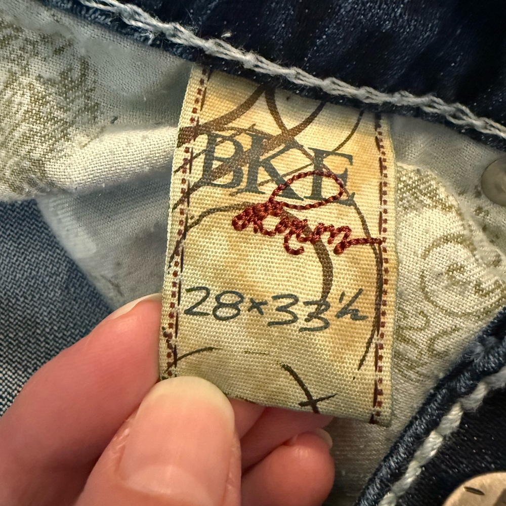 BKE Women's Blue Boot Cut Jeans - Picture 8 of 11